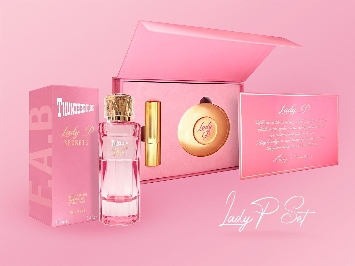 Lady Penelope - Thunderbirds 60th Anniversary Discount Bundle - Gift Set and Eau de Perfum - Limited Edition